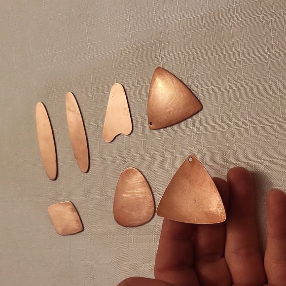 Copper enamelling blanks, 7 units - Picture 5 of 5